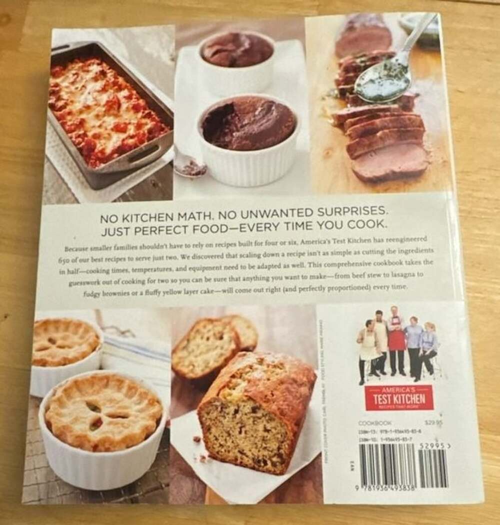 America's Test Kitchen The Complete Cooking For Two Cookbook - Picture 4 of 4